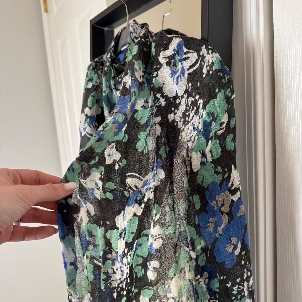 Floral Scarf - Picture 3 of 5